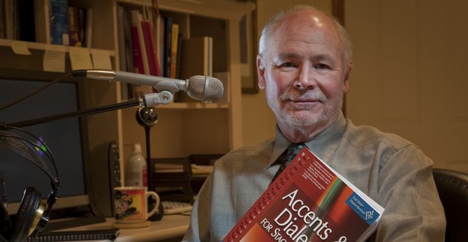 Kansas University theater professor Paul Meier is an expert on stage dialects. KU’s production of “A Midsummer Night’s Dream” in the fall will have a more authentic 17th century British accent.