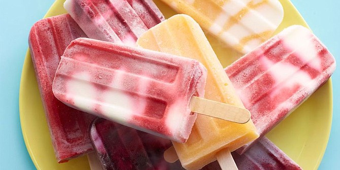 Popsicles make a great warm day treat.